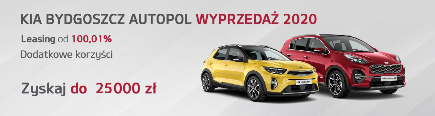 Wyprzedaż Modeli z Rocznika 2020 KIA Bydgoszcz Autopol