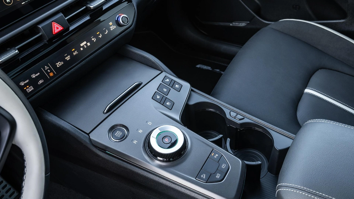 wnętrze samochodu Kia Sportage polift