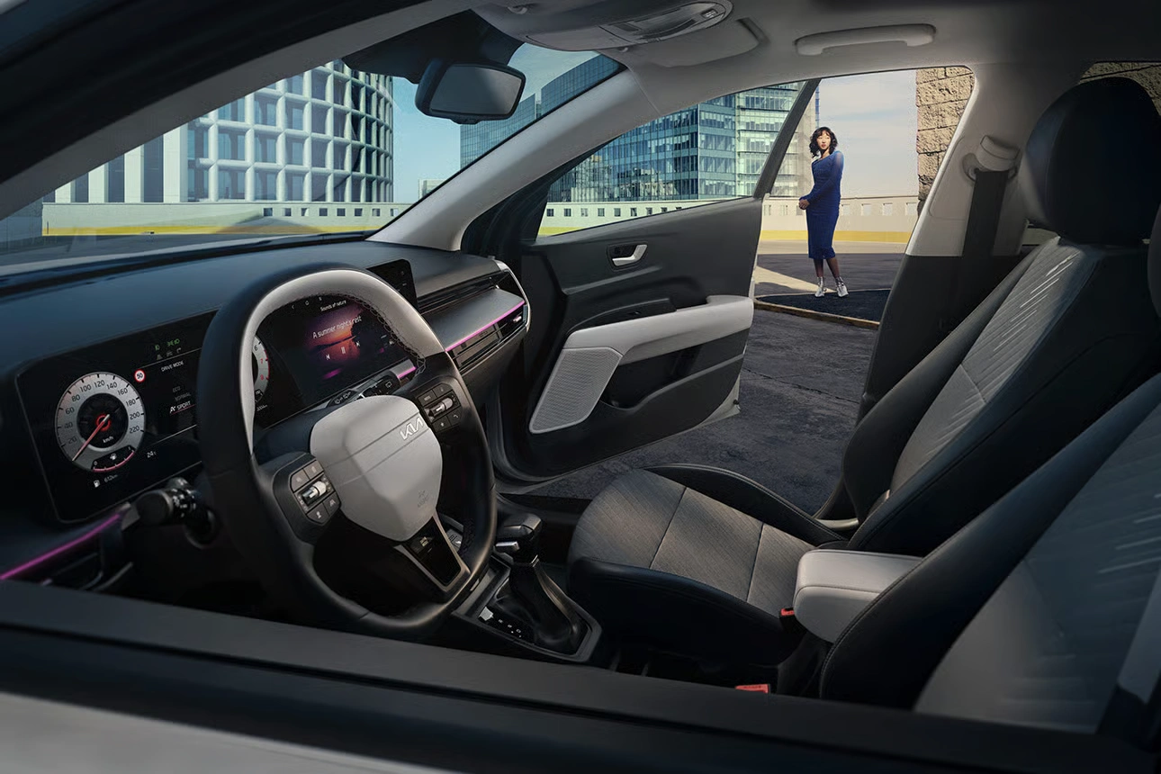 kia-stonic-wnetrze Dopracowane detale wnętrza